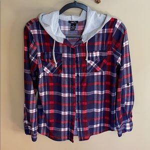 Hooded Flannel